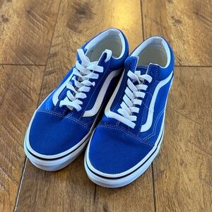 NEW Vans UA Old Skool Blue / White Sneakers